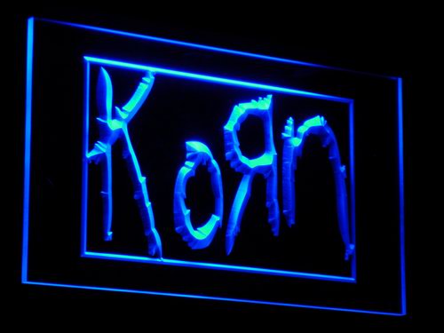 Korn Band Neon Light LED Sign