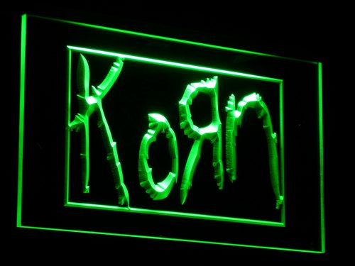 Korn Band Neon Light LED Sign