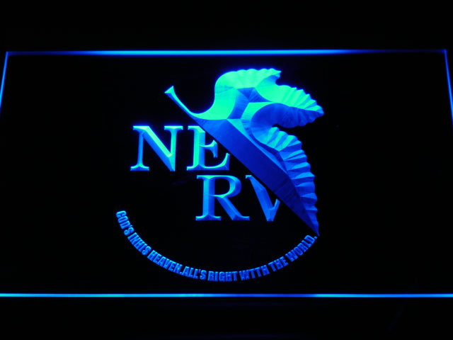 Neon Genesis Evangelion Neon Sign - LED LAB CAVE