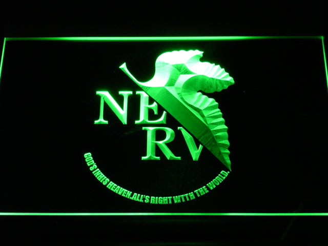 Neon Genesis Evangelion Nerv Neon Light LED Sign