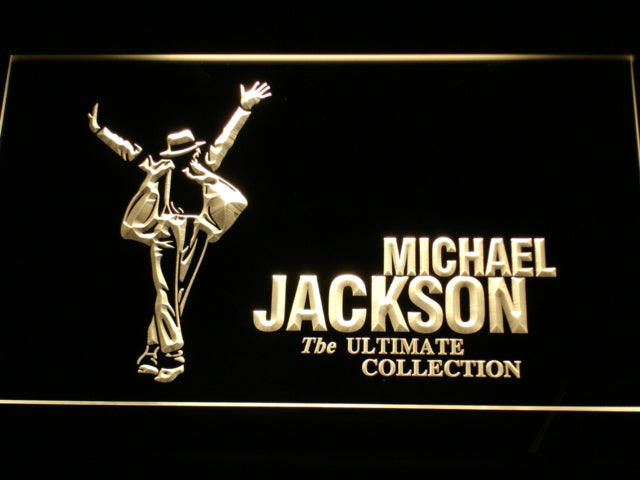 Michael Jackson Ultimate Collection Neon Light LED Sign