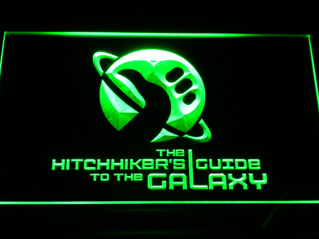 The Hitchhiker's Guide To The Galaxy Neon Light LED Sign