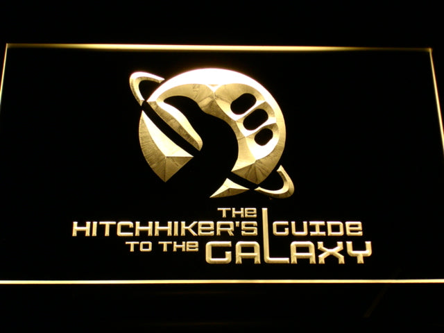 The Hitchhiker's Guide To The Galaxy Neon Light LED Sign