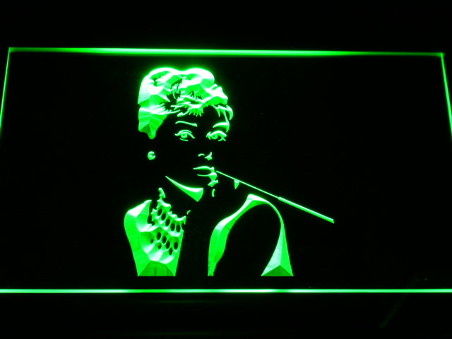 Audrey Hepburn Artist Neon Light LED Sign