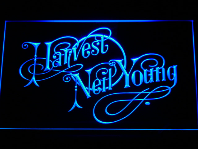 Neil Young Harvest Neon Light LED Sign