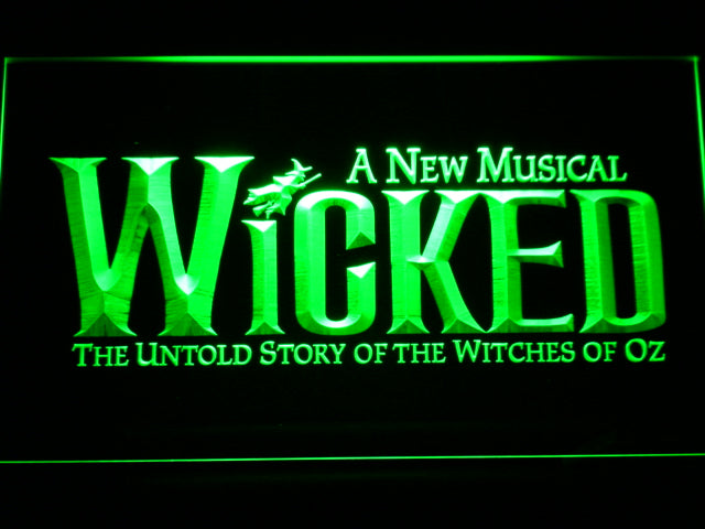 Wicked The Musical Neon Light LED Sign