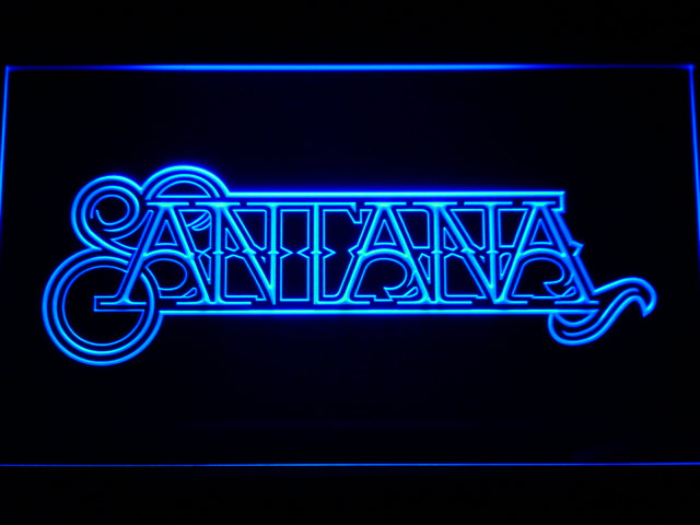 Santana Latin Music Rock Band Neon Light LED Sign