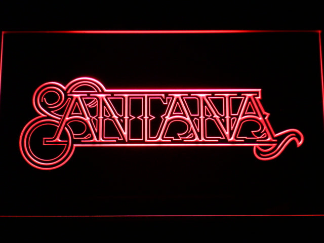 Santana Latin Music Rock Band Neon Light LED Sign