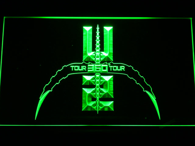 U2 360 Tour Band Neon Light LED Sign