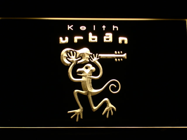 Keith Urban Country Music Singer Neon Sign - LED LAB CAVE