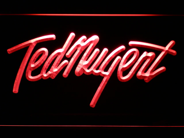 Ted Nugent Music Neon Light LED Sign