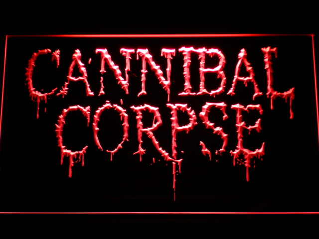 Cannibal Corpse Band Neon Light LED Sign