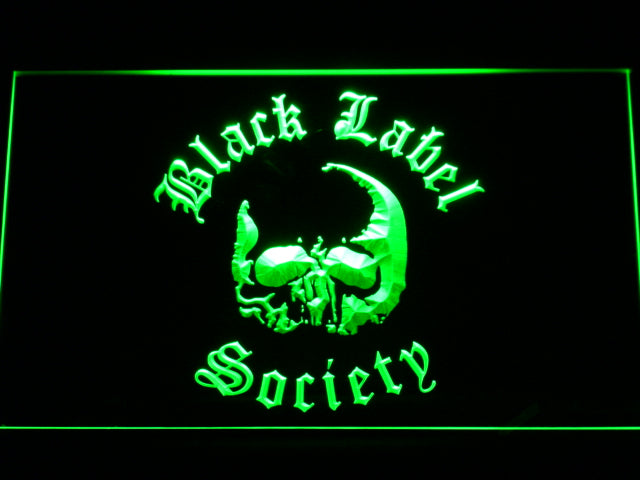 Black Label Society Band Neon Light LED Sign