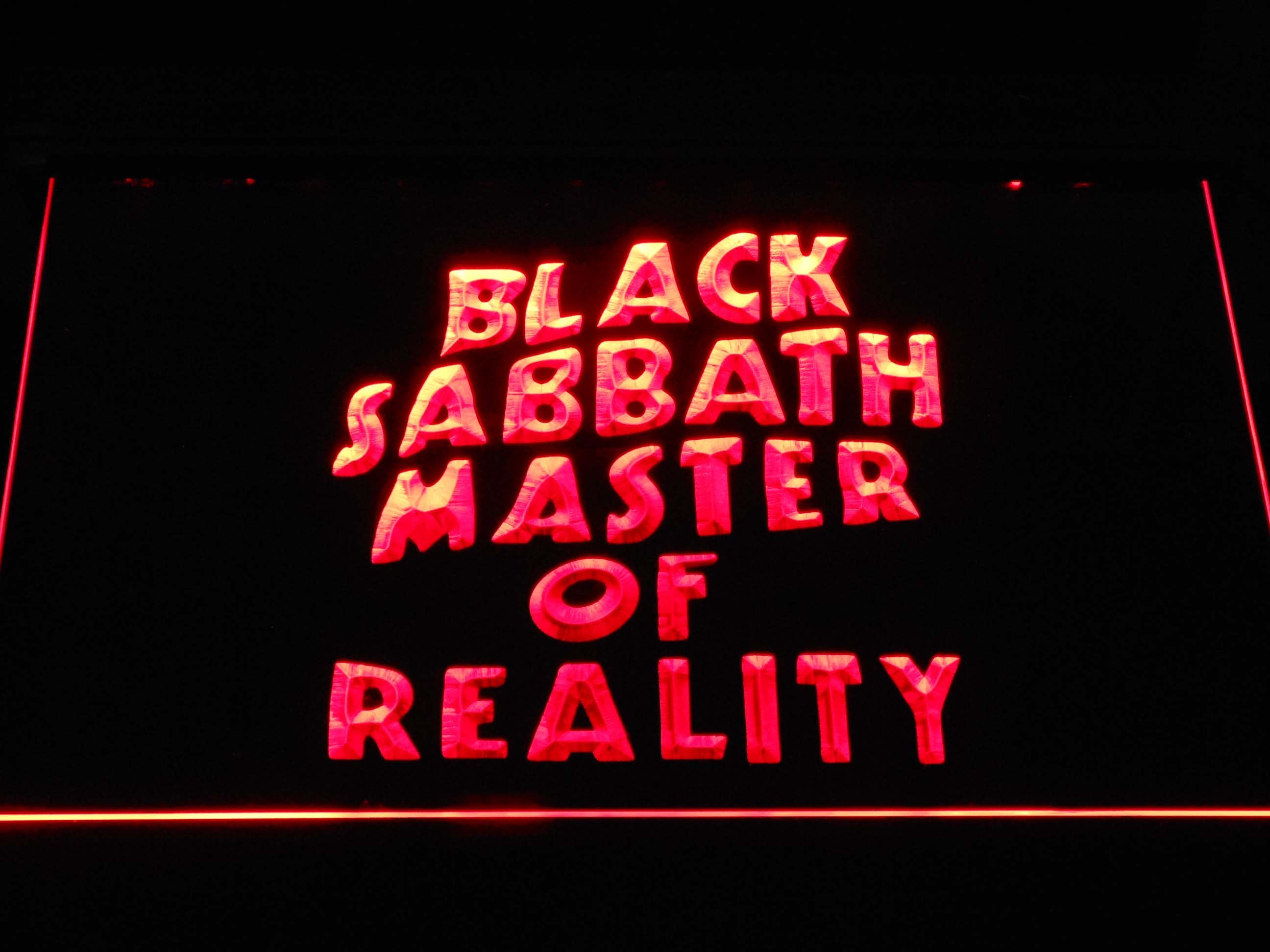 Black Sabbath Master Of Reality Neon Light LED Sign