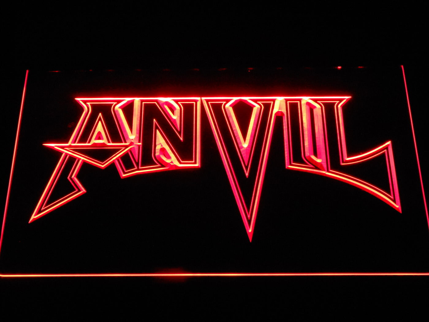 Anvil Heavy Metal Band Neon Light LED Sign