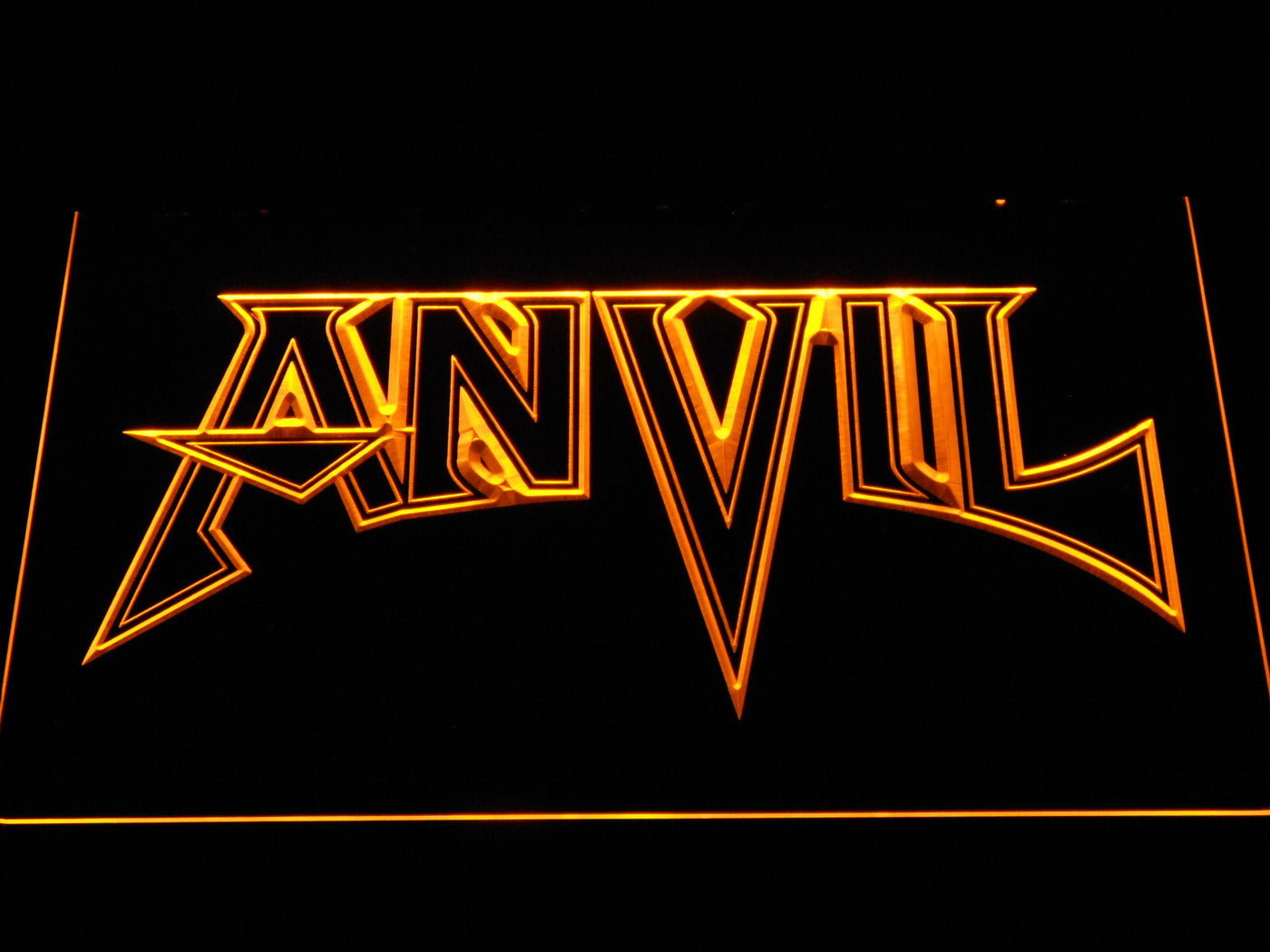 Anvil Heavy Metal Band Neon Light LED Sign