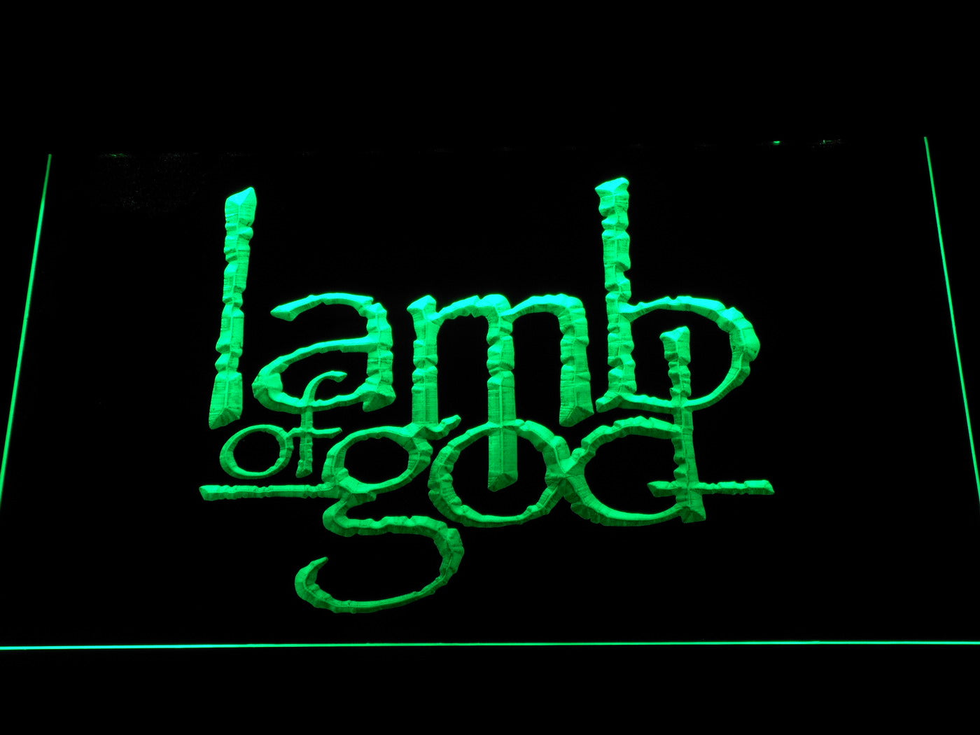 Lamb Of God Heavy Metal Band Neon Light LED Sign
