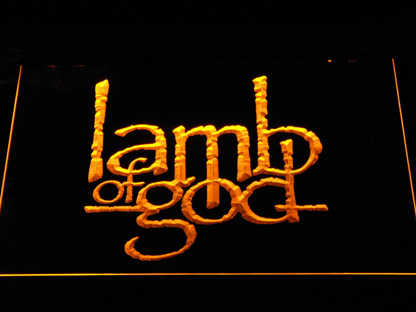 Lamb Of God Heavy Metal Band Neon Light LED Sign