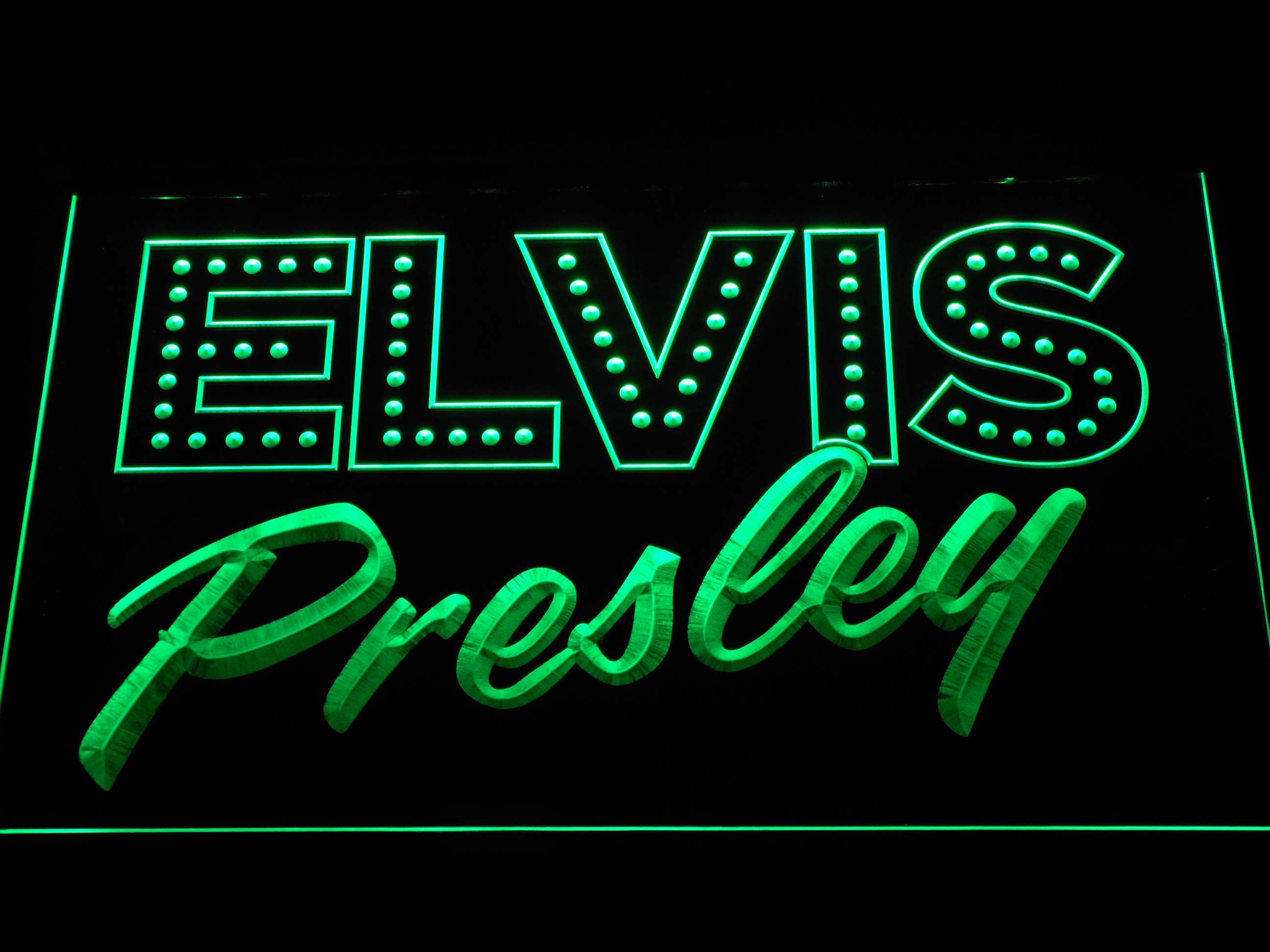 Elvis Presley Old School Neon Light LED Sign