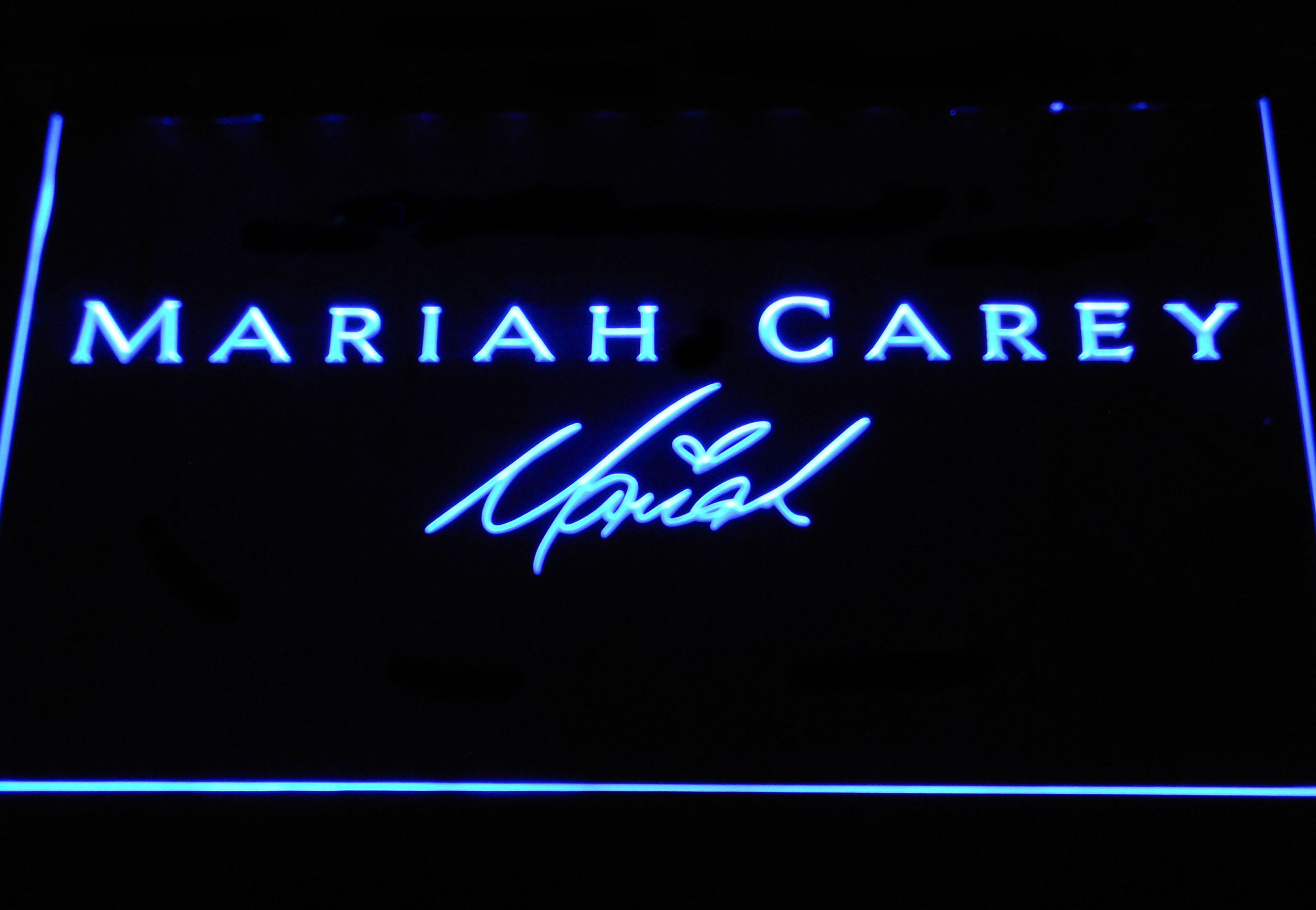 Mariah Carey Pop Song Singer Neon Light LED Sign