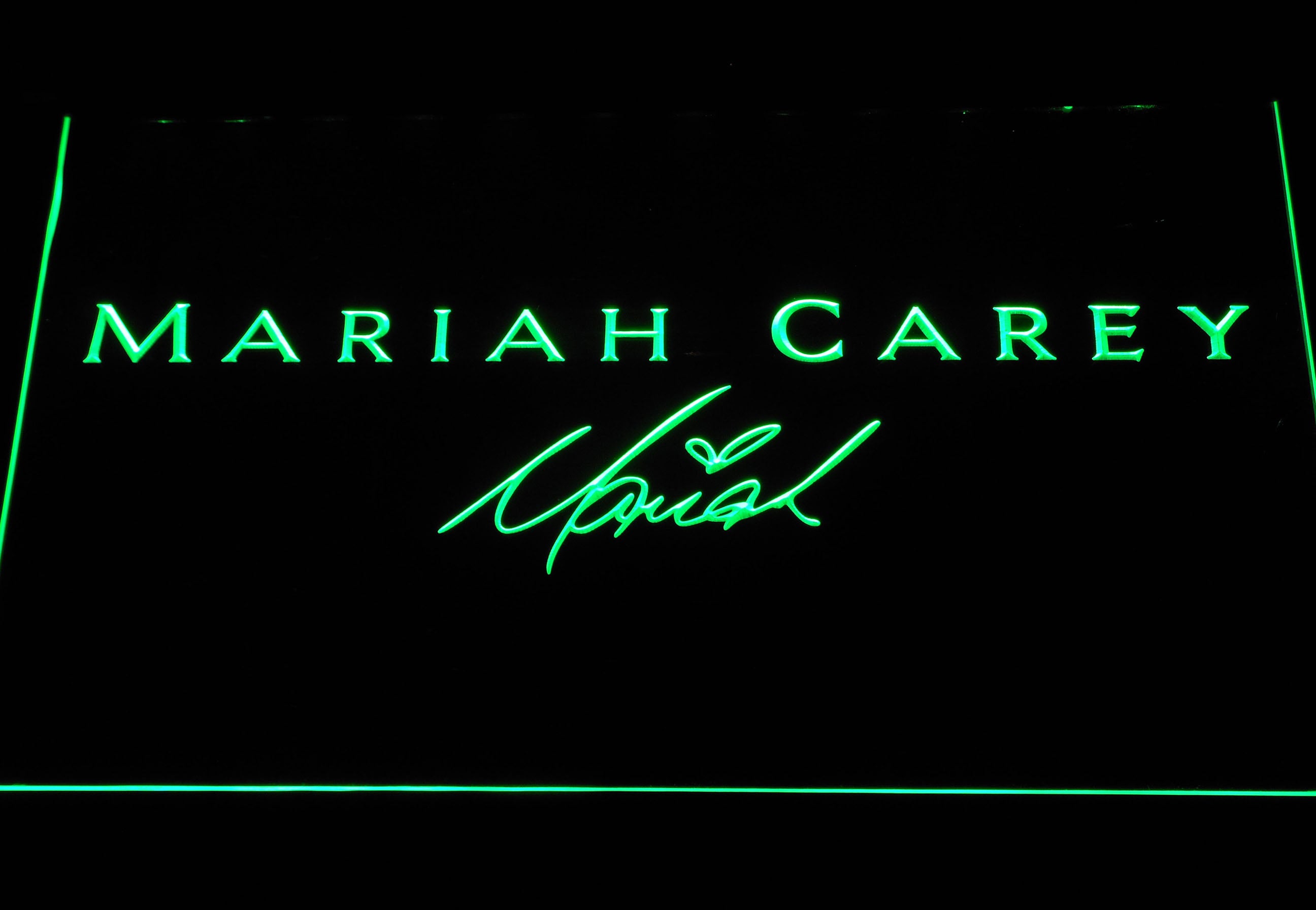 Mariah Carey Pop Song Singer Neon Light LED Sign