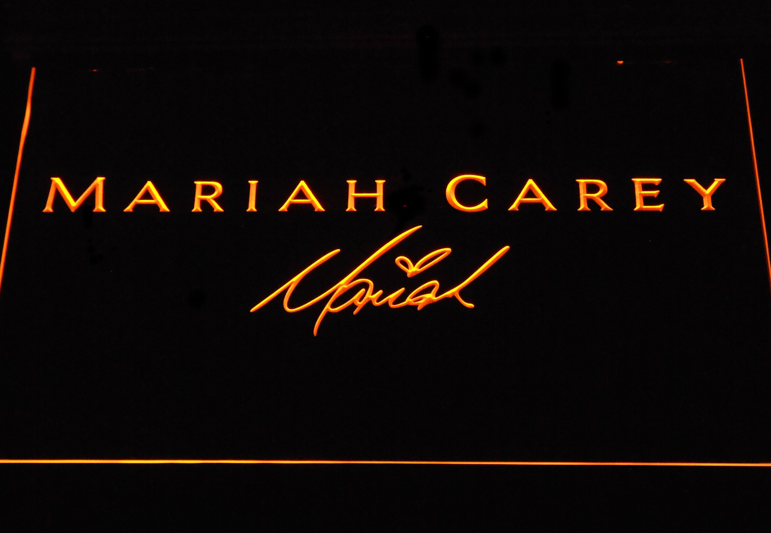 Mariah Carey Pop Song Singer Neon Light LED Sign