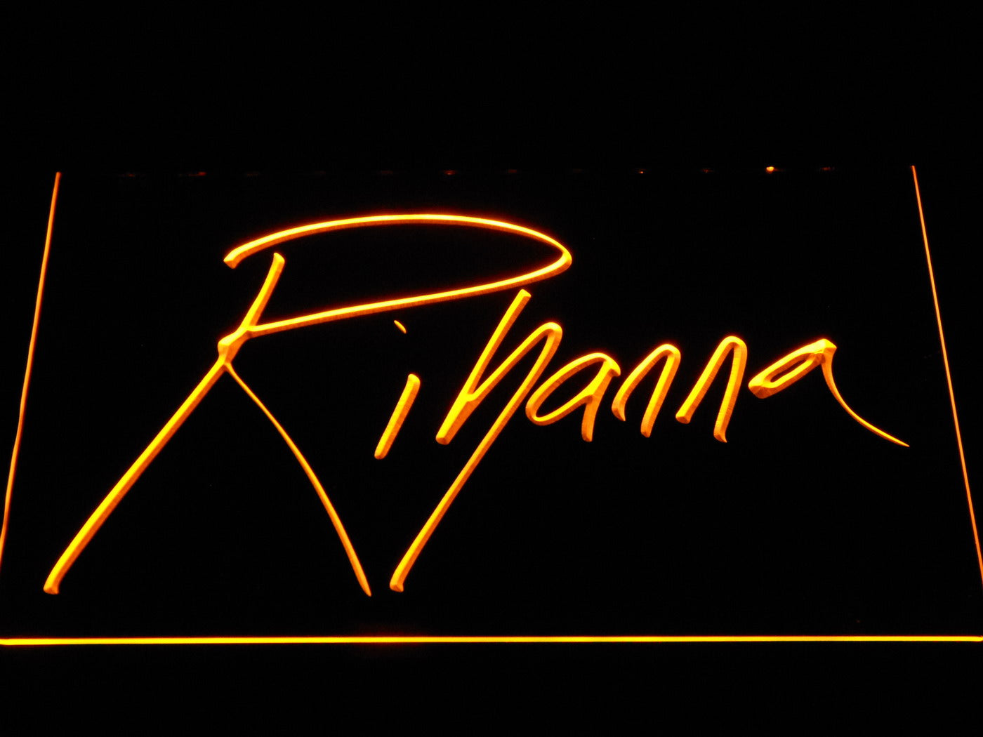 Rihanna Barbadian Singer Neon Light LED Sign