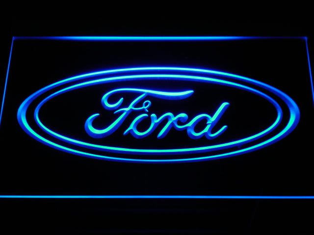 Ford Car Neon Light LED Sign Man Cave Light Up Sign
