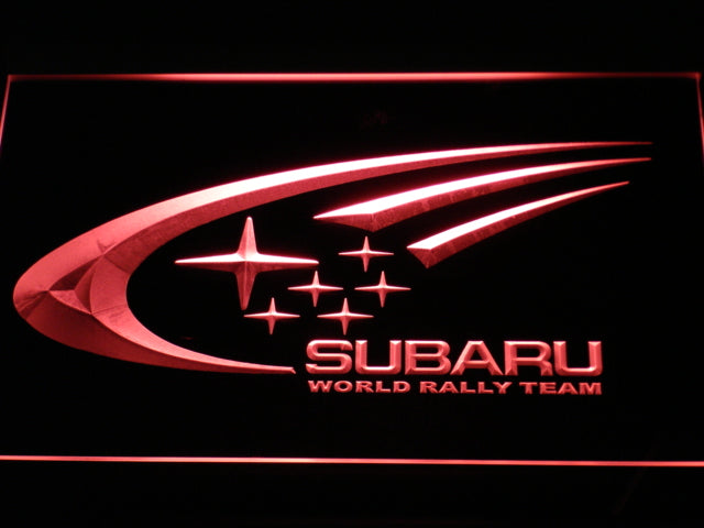 Subaru World Rally Team Neon Light LED Sign