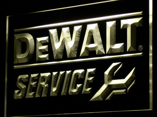 DeWALT Service Neon Light LED Sign