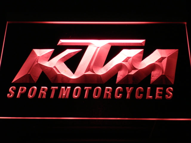 KTM Sport Motorcycles Neon Light LED Sign