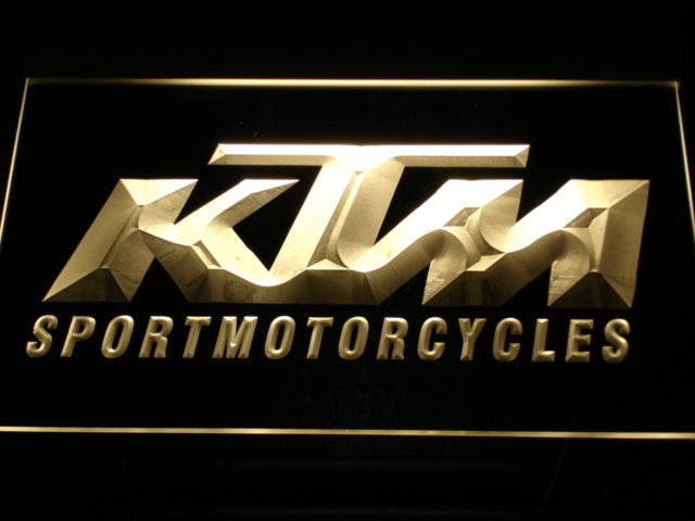 KTM Sport Motorcycles Neon Light LED Sign