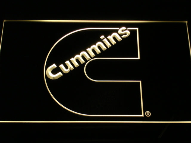 Cummins Parts & Services Neon Light LED Sign