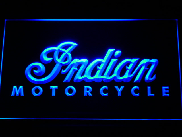 Indian Motorcycle Bikes Neon Light LED Sign