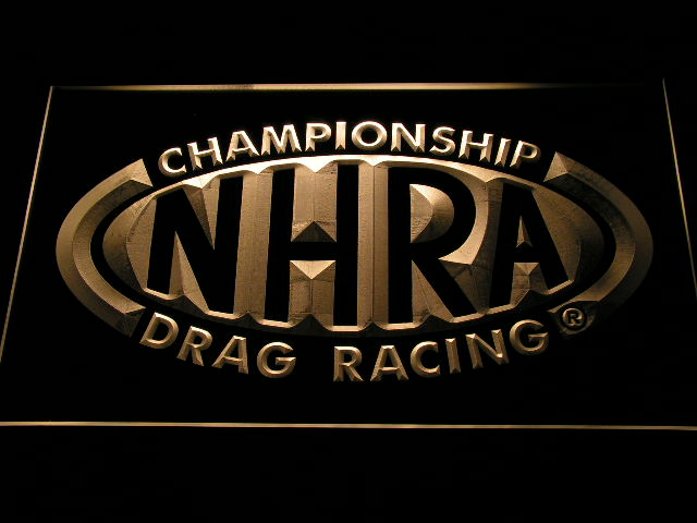 NHRA Drag Racing Hot Rod Neon Sign - LED LAB CAVE