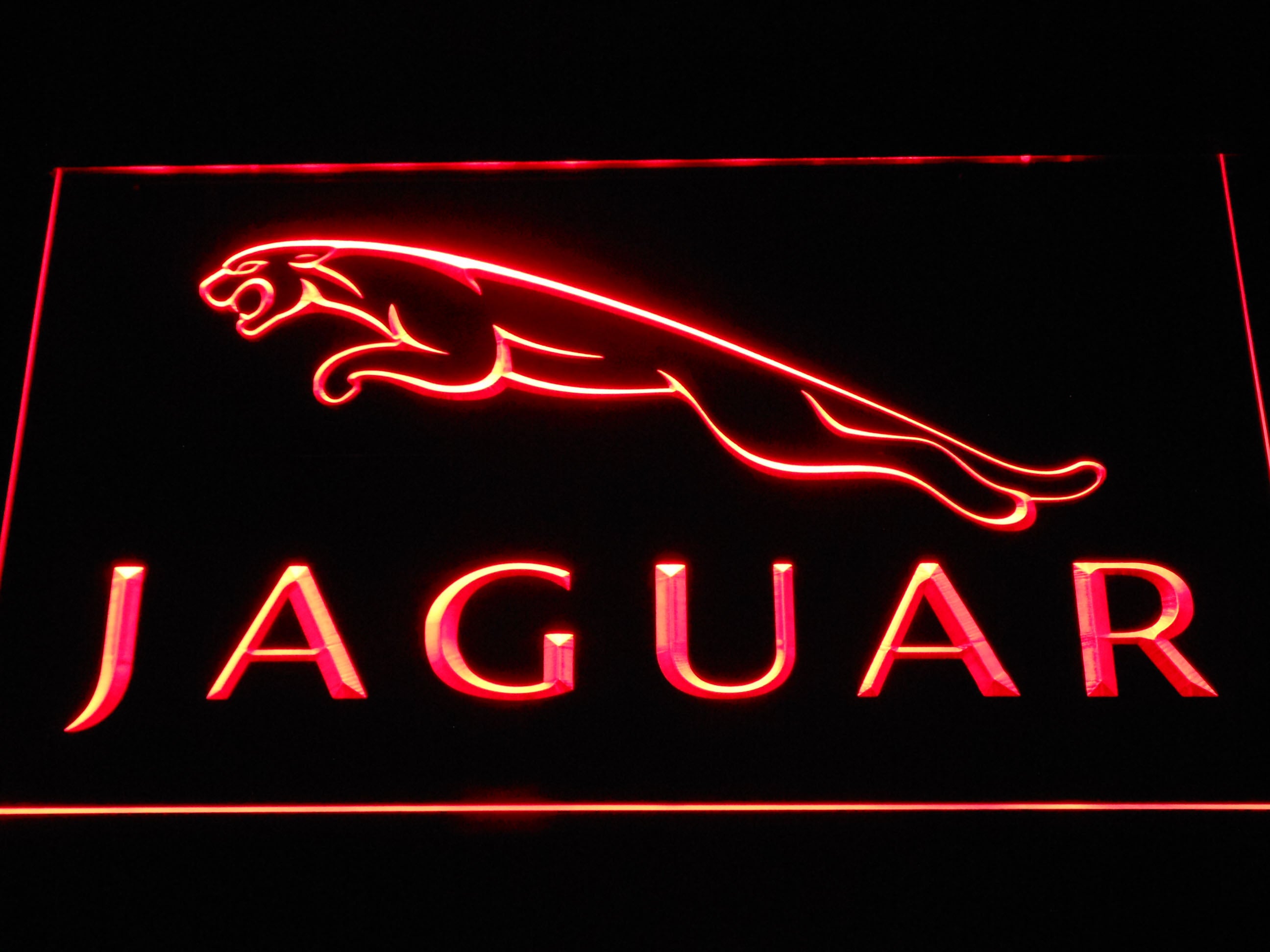 Jaguar Neon Light LED Sign