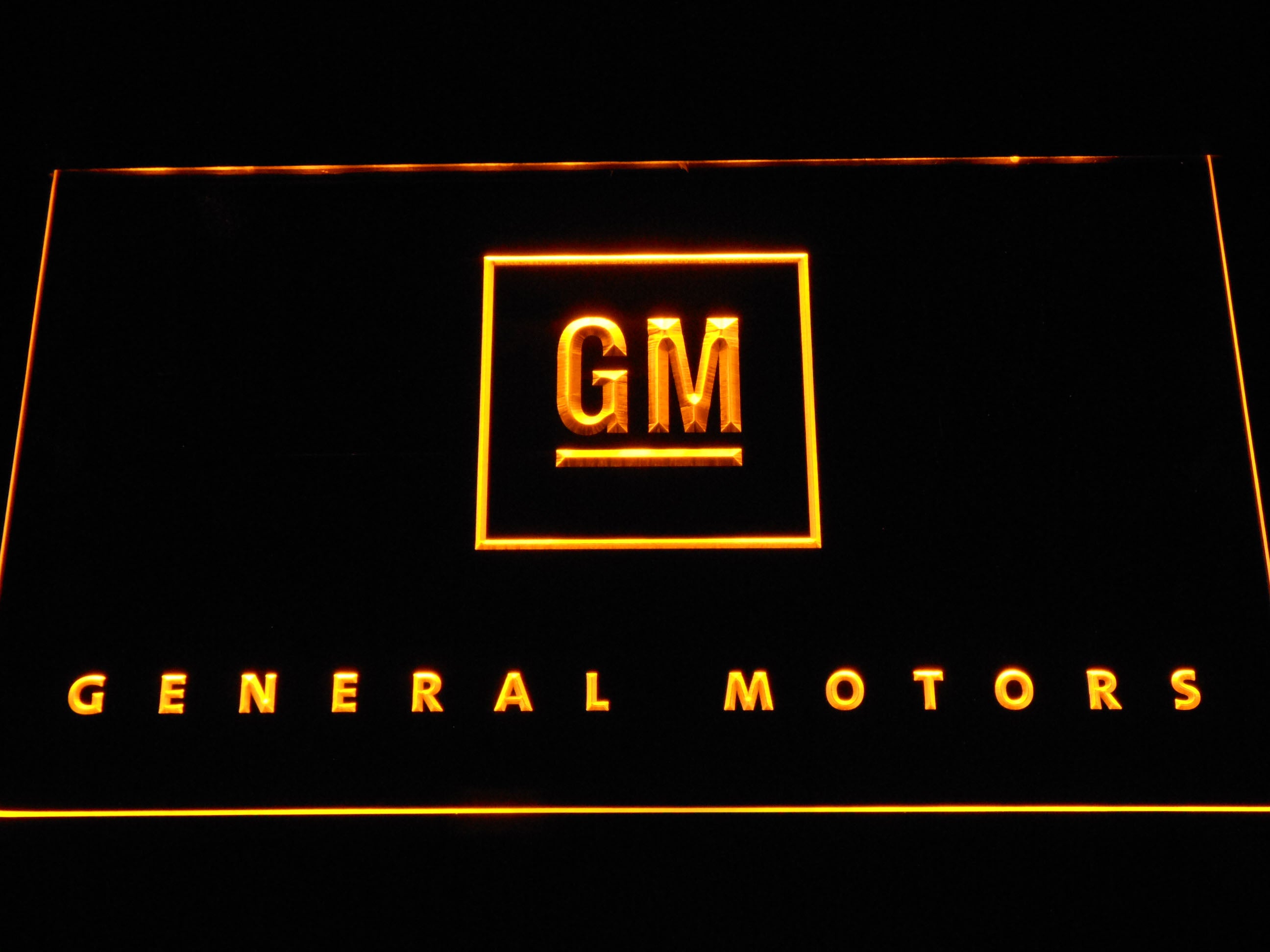 General Motors GM Neon Light LED Sign
