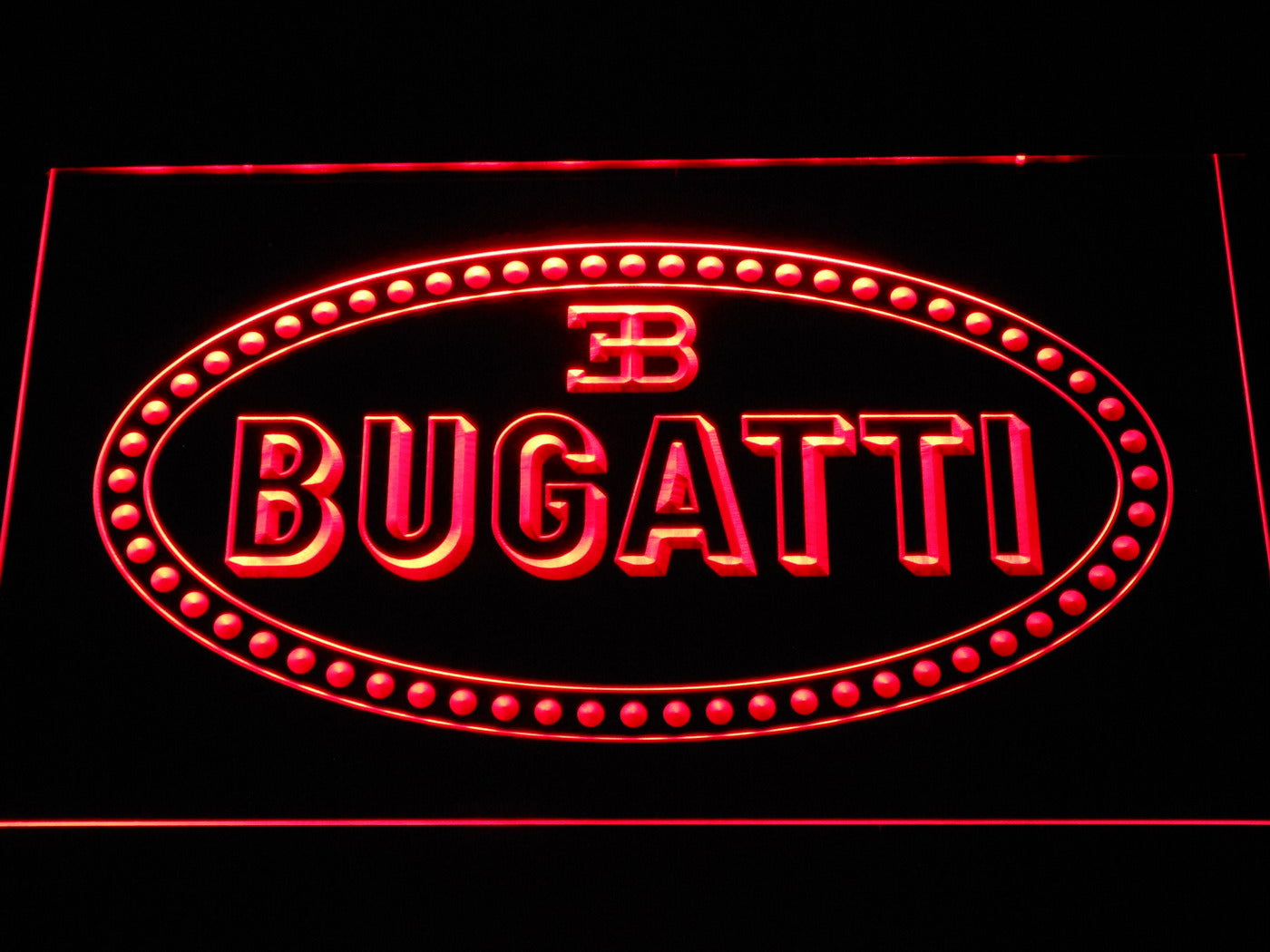 Bugatti Automobiles Neon Light LED Sign