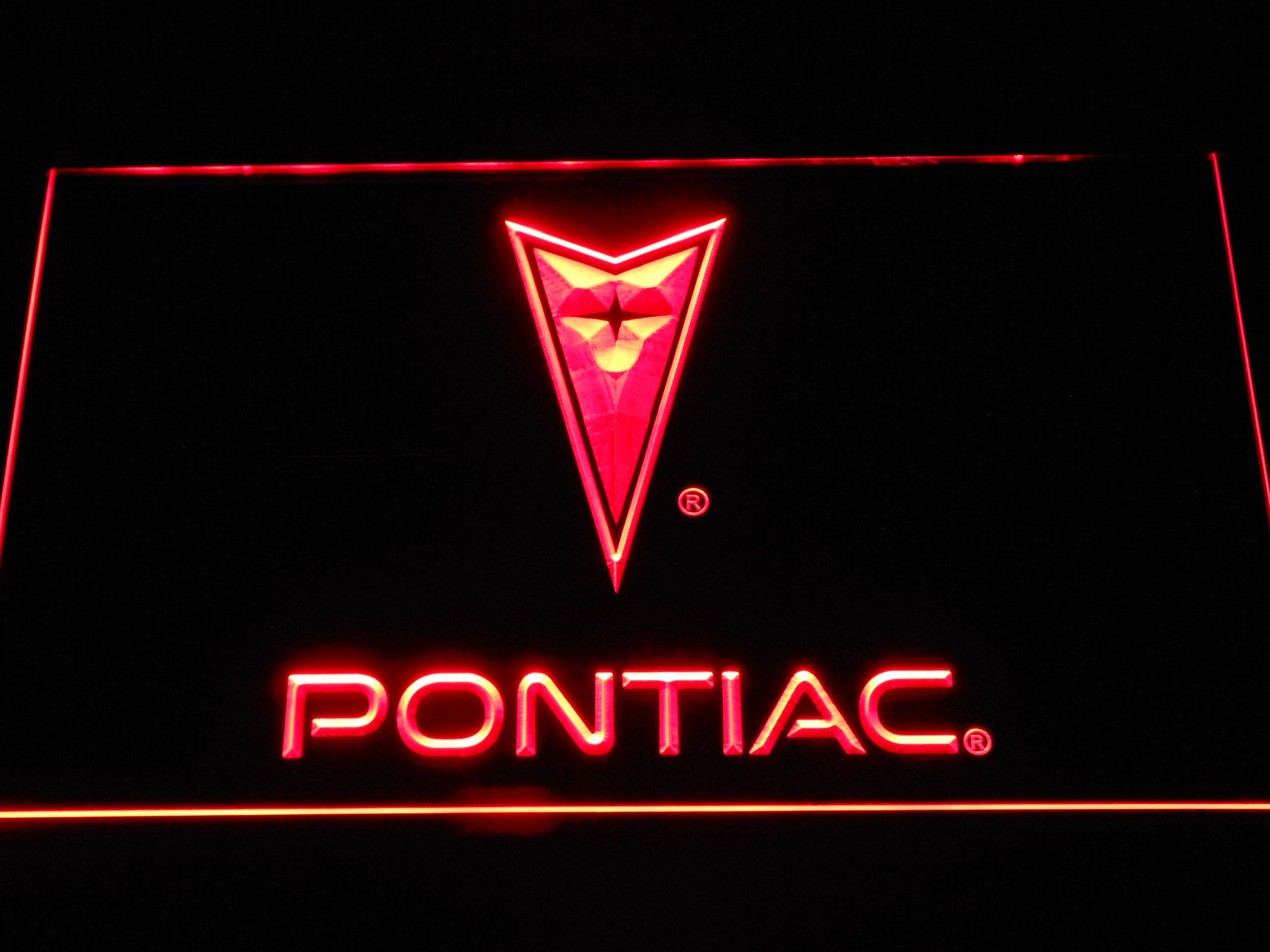 Pontiac GM Neon Light LED Sign