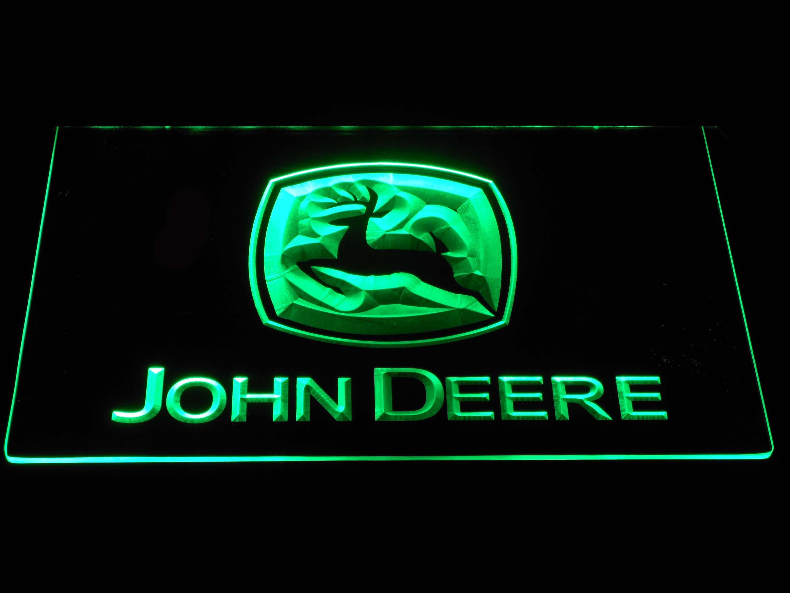 John Deere Logo Neon Light LED Sign