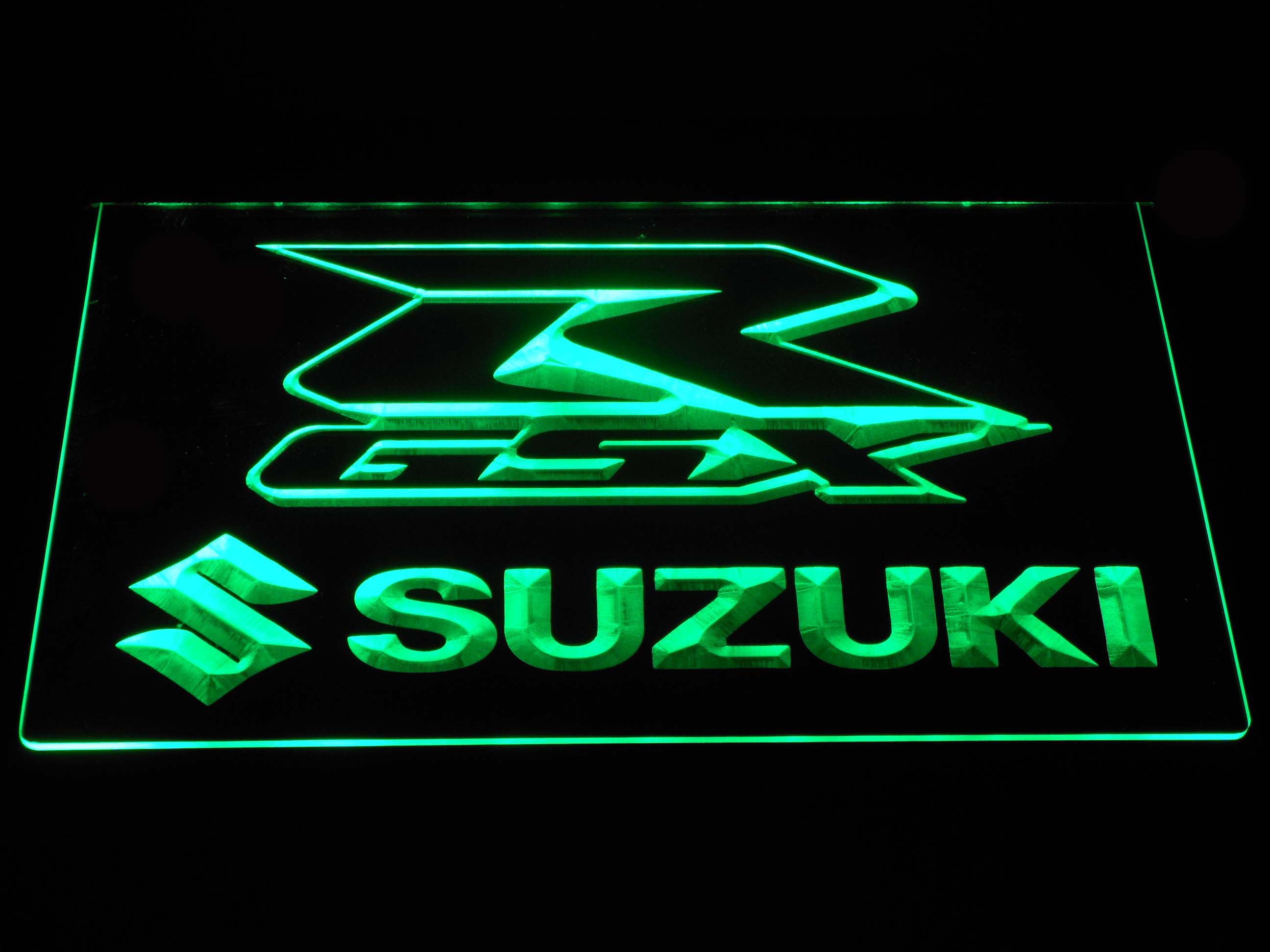 Suzuki Gsx-R Motorcycle Neon Light LED Sign