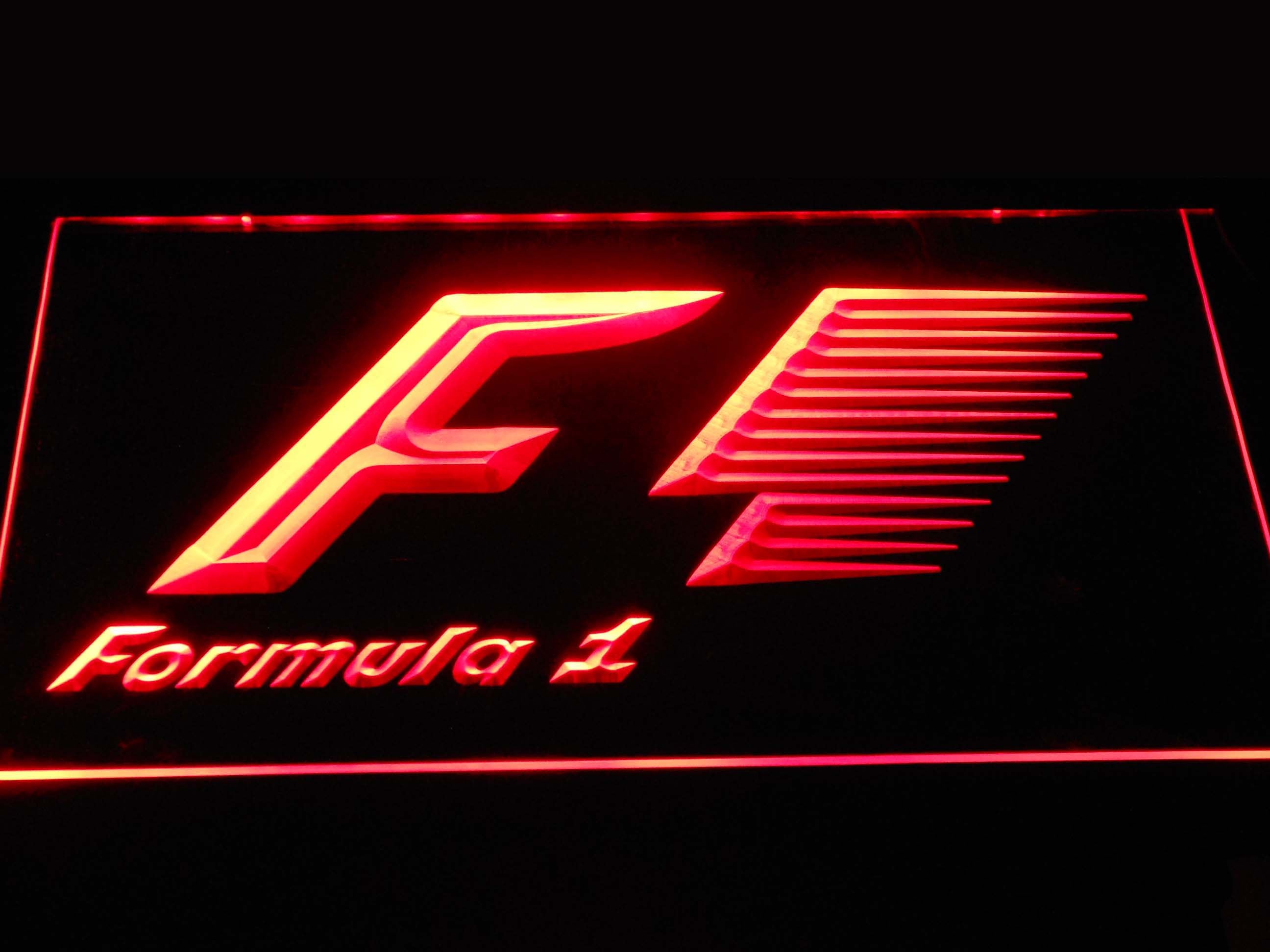 F1 Formula 1 Neon Light LED Sign
