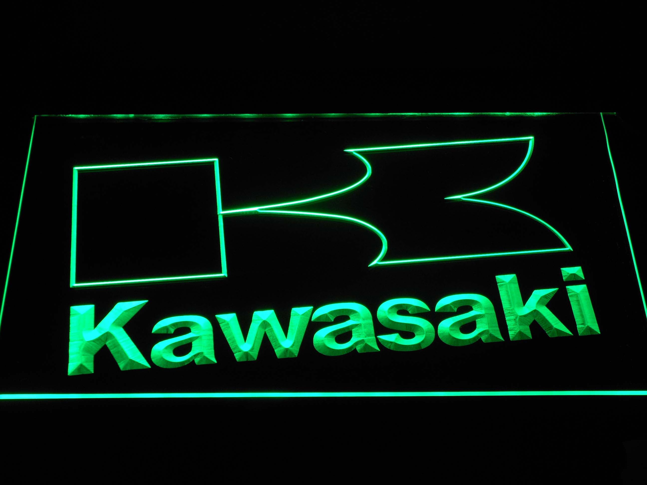 Kawasaki K Outline Neon Light LED Sign