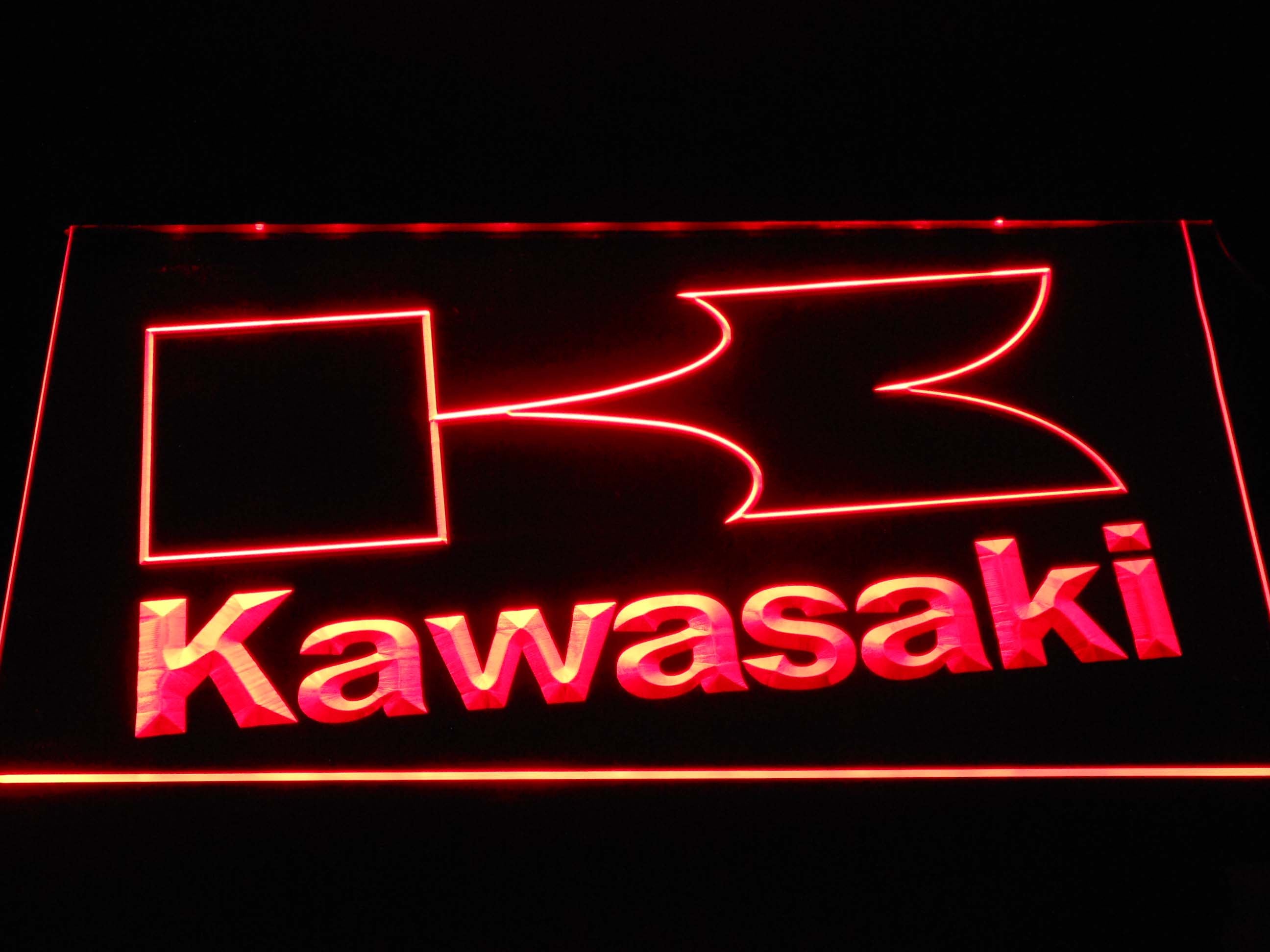 Kawasaki K Outline Neon Light LED Sign