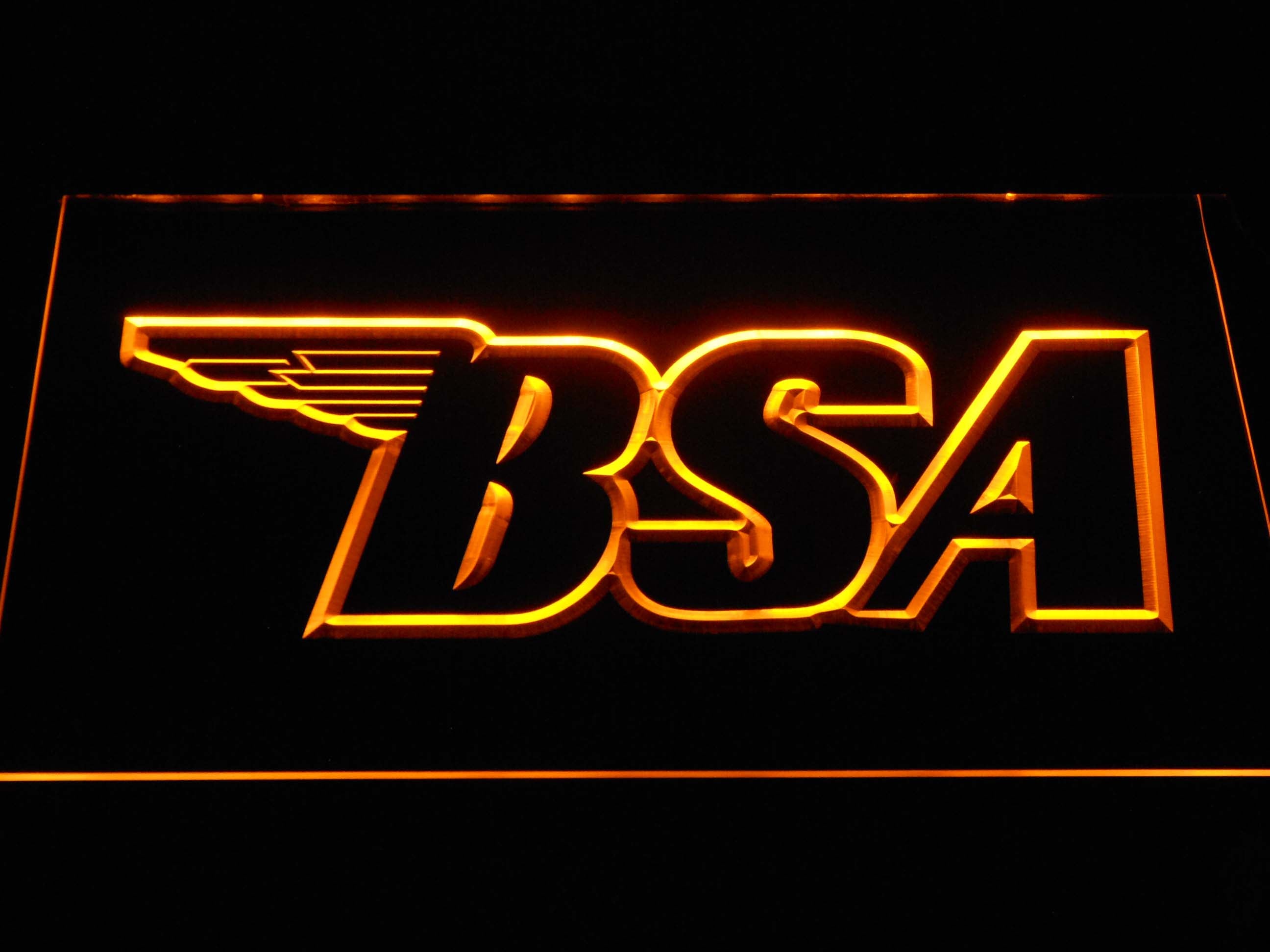 Bsa Outline Neon Light LED Sign