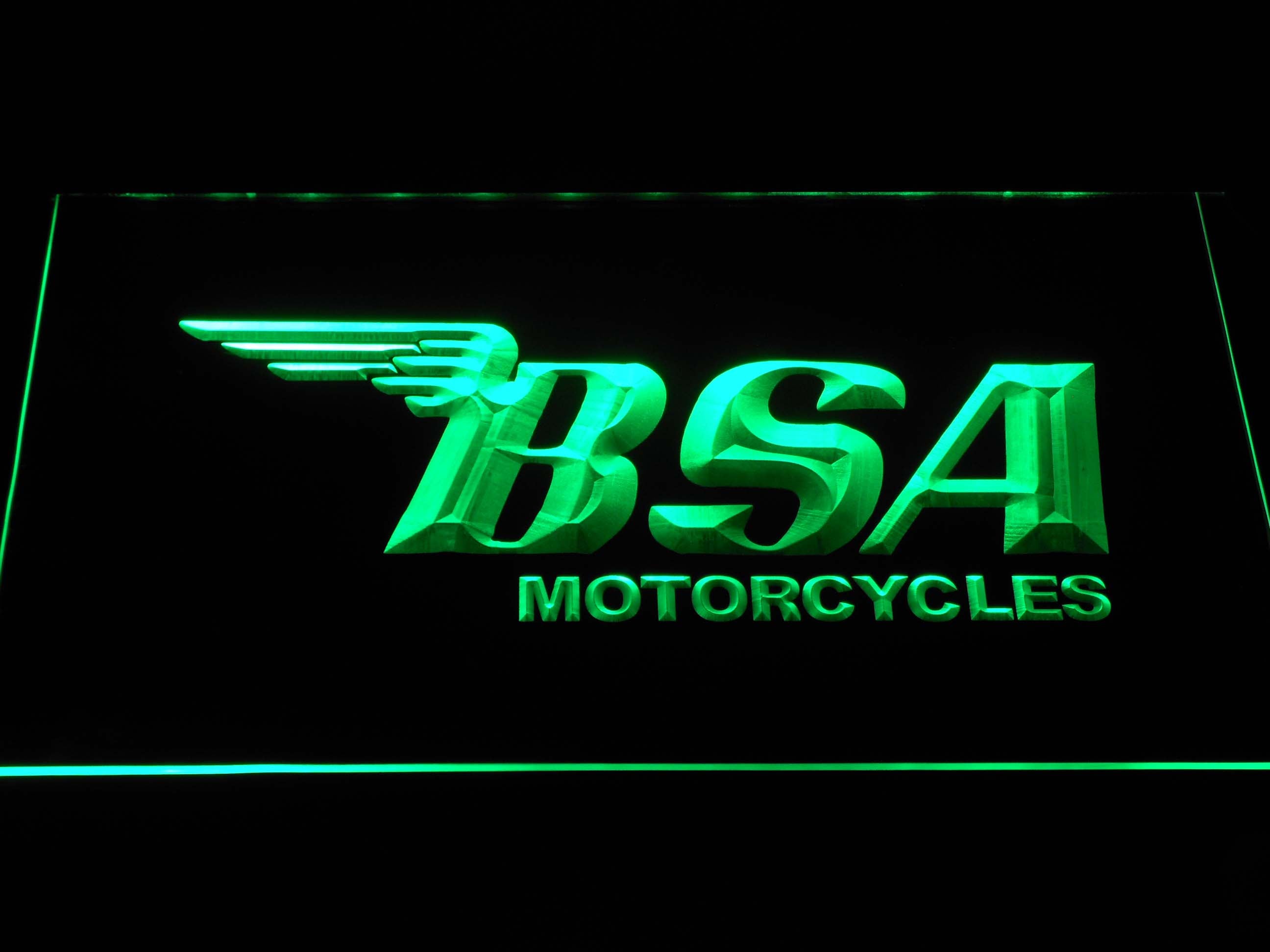 Bsa Motorcycles Neon Light LED Sign