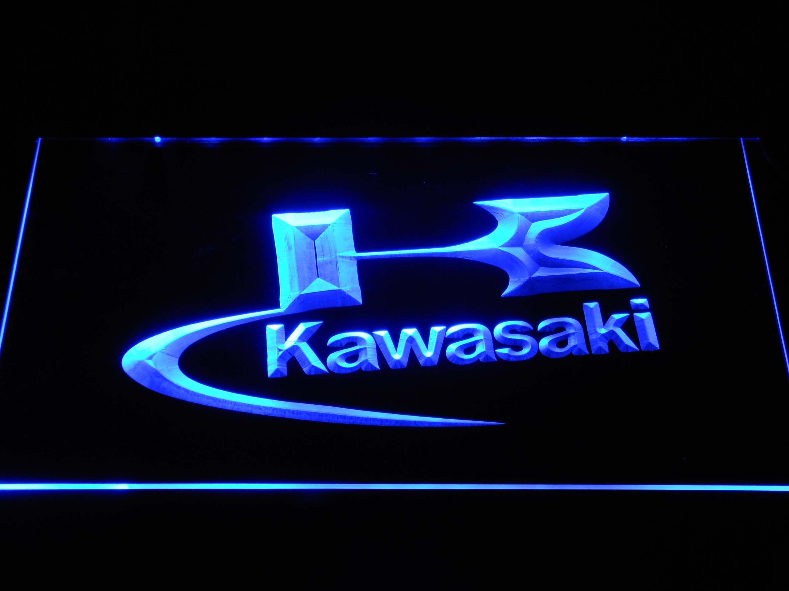 Kawasaki K Mark Neon Light LED Sign