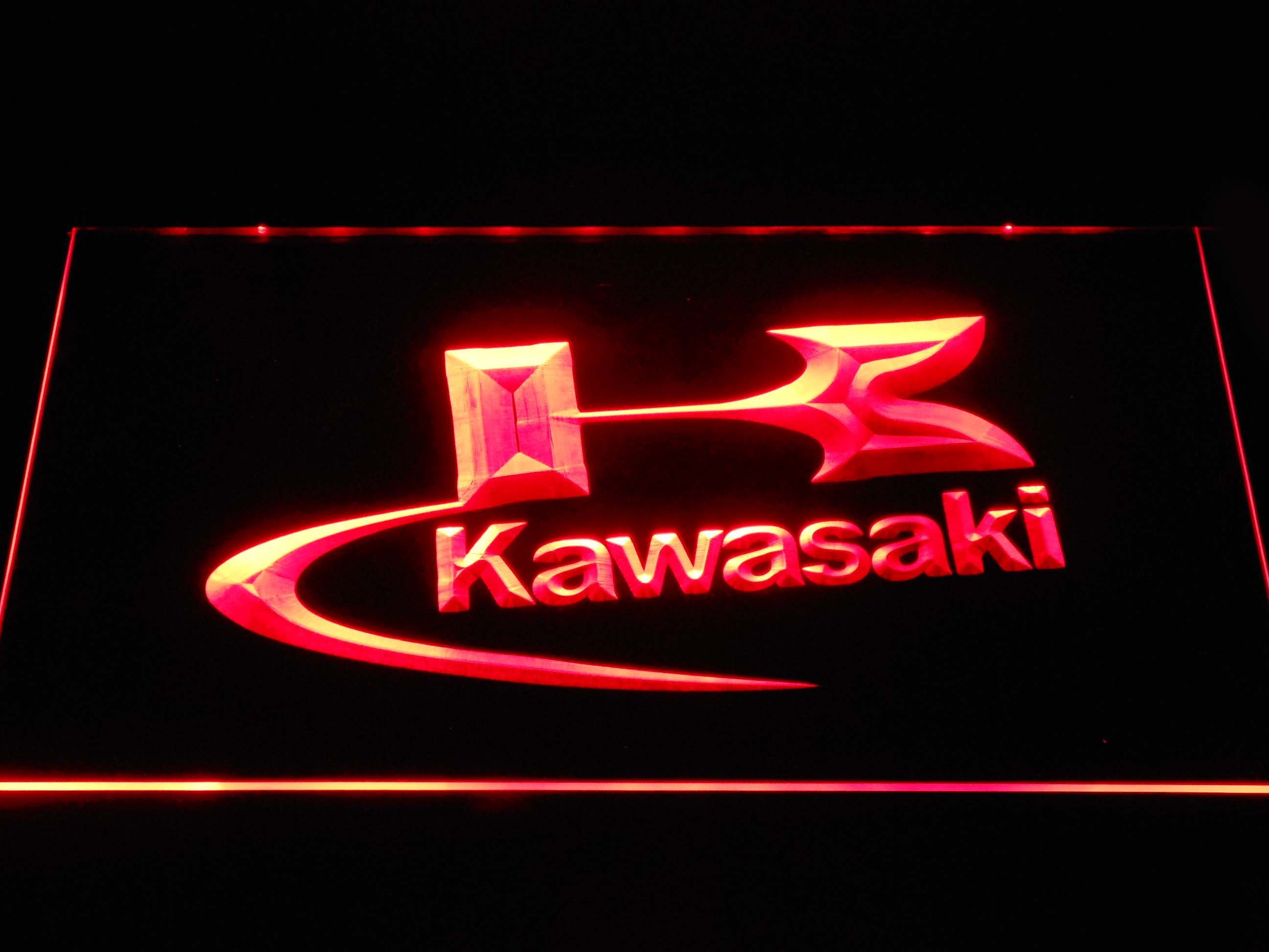 Kawasaki K Mark Neon Light LED Sign