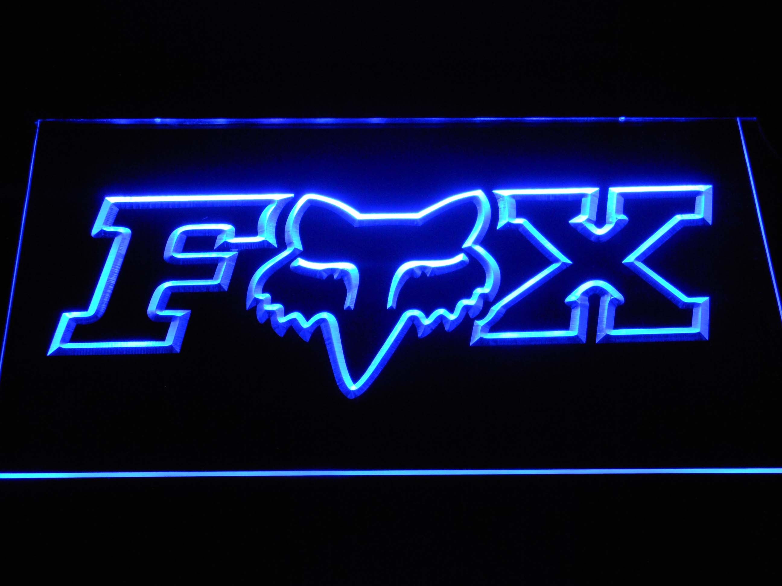 Fox Racing Neon Sign - LED LAB CAVE
