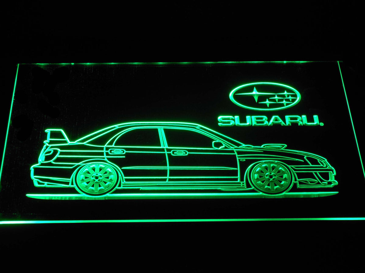 SUBARU Neon Sign - LED LAB CAVE